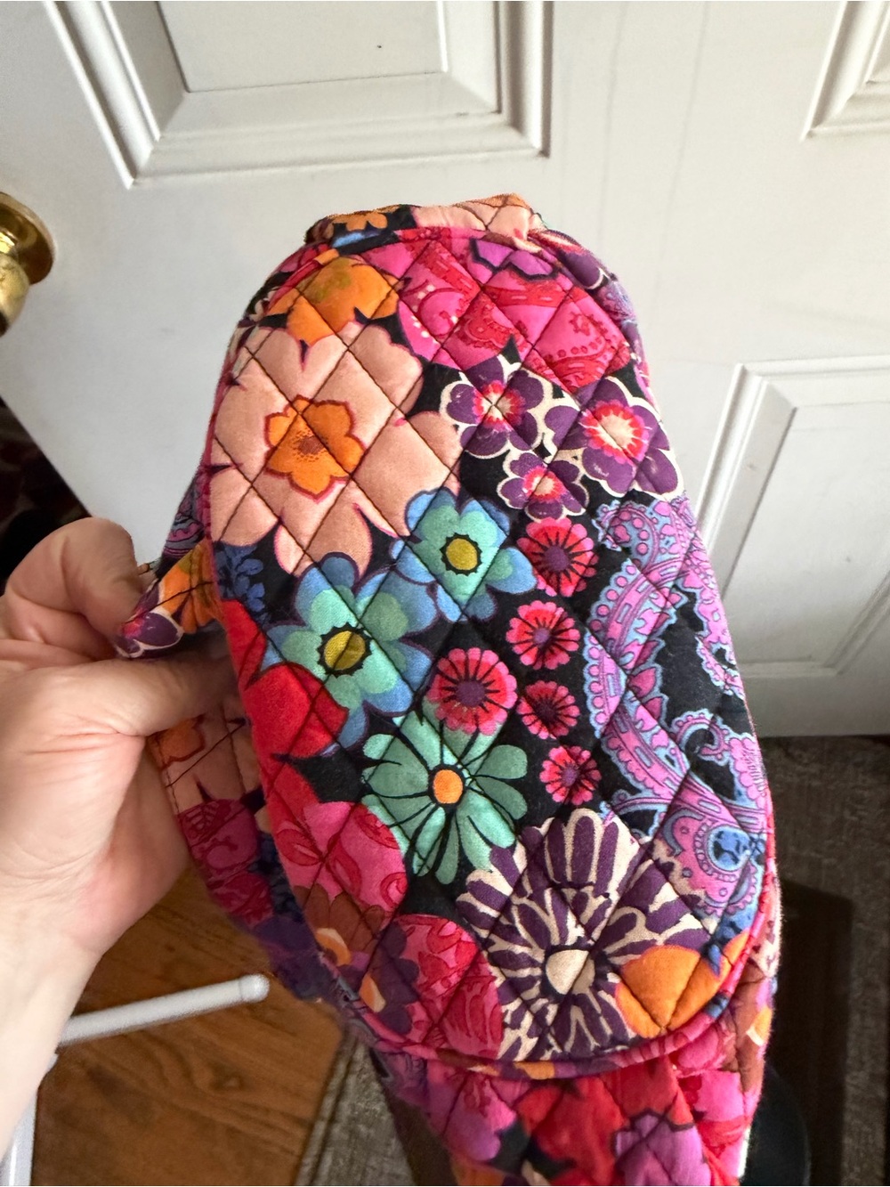 Vera Bradley Floral Festa Shoulder Bag in Pink - Picture 6 of 6
